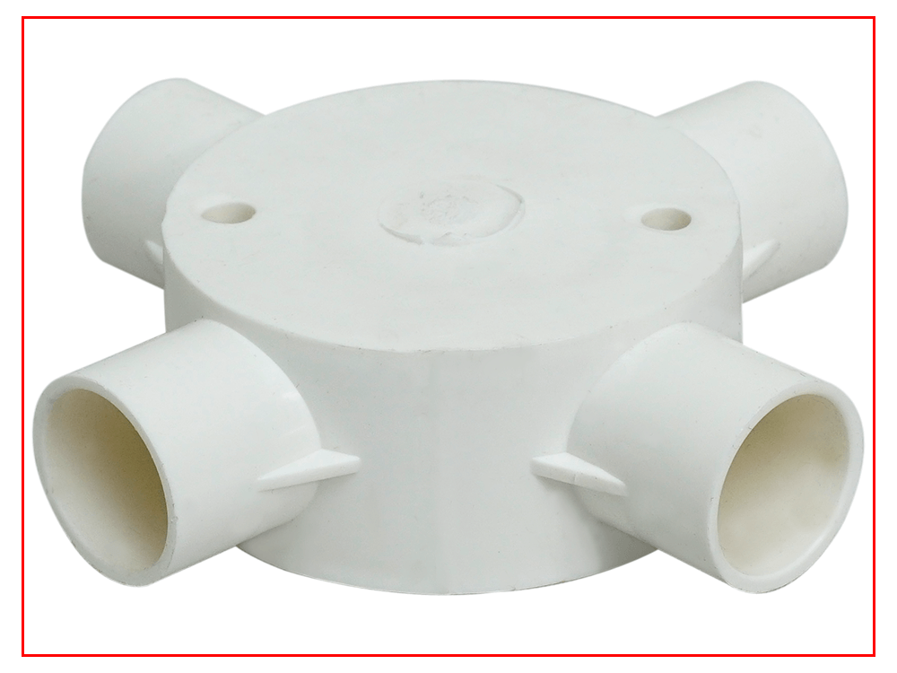 uPVC Rigid Conduit Pipe's - Moulded Junction Box Normal