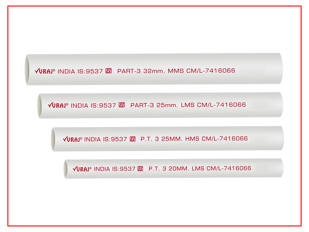 uPVC Rigid Conduit Pipe - Plain